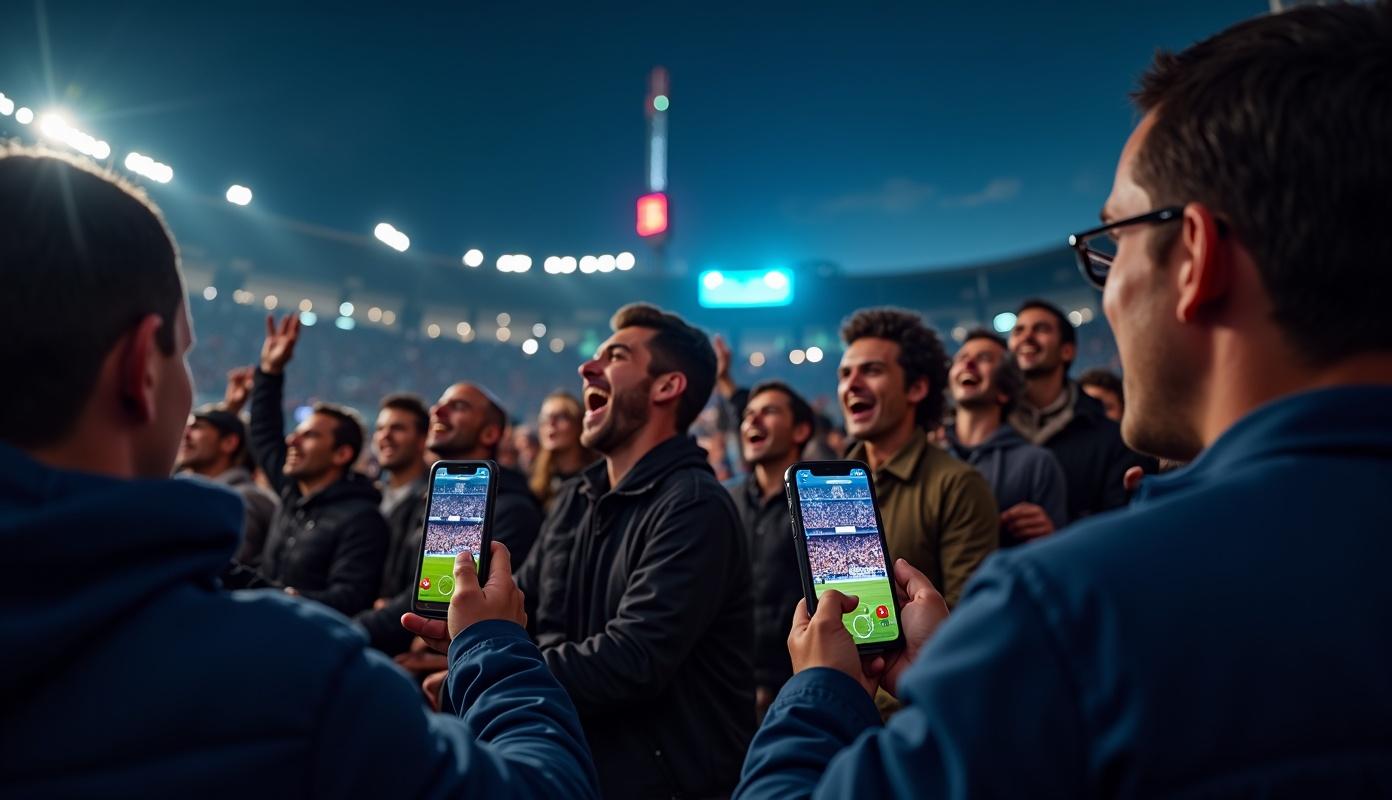 Fans streamer sport live
